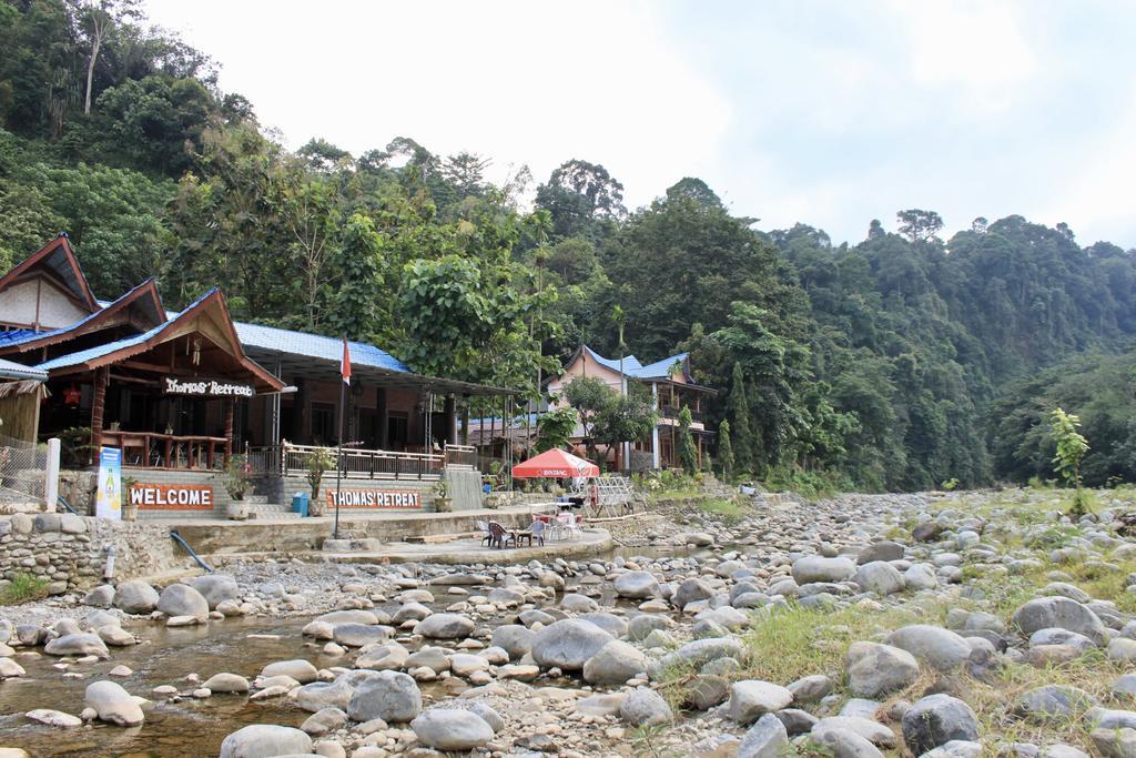 Hotel Thomas' Retreat Bukit Lawang Exteriér fotografie