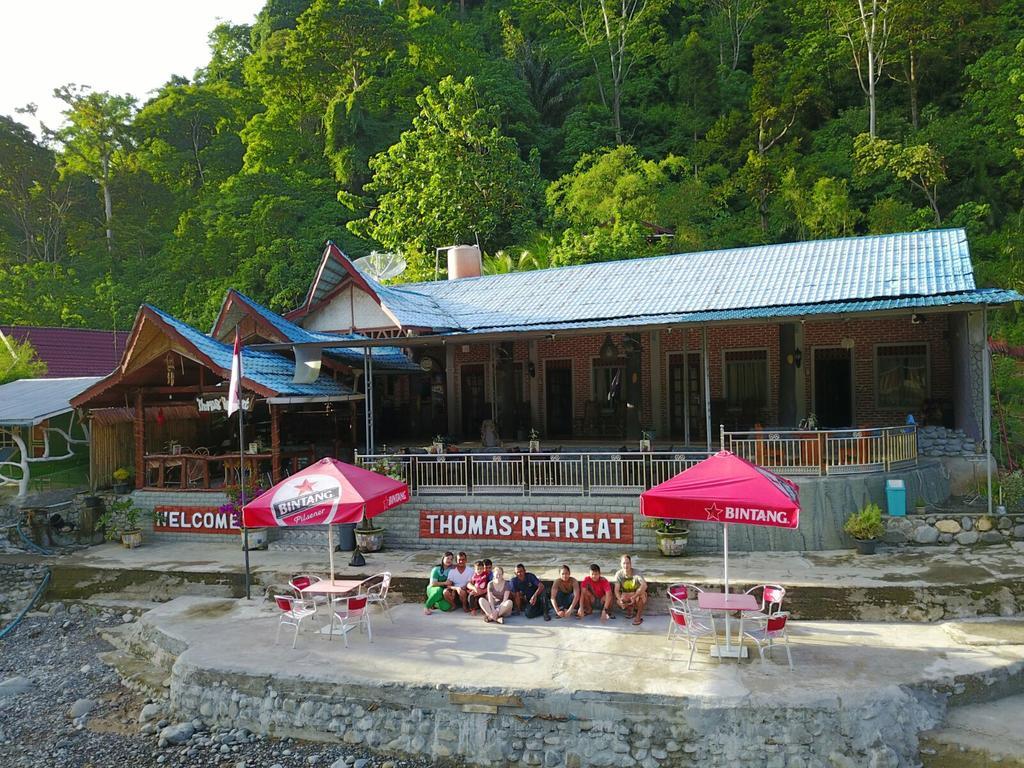 Hotel Thomas' Retreat Bukit Lawang Exteriér fotografie